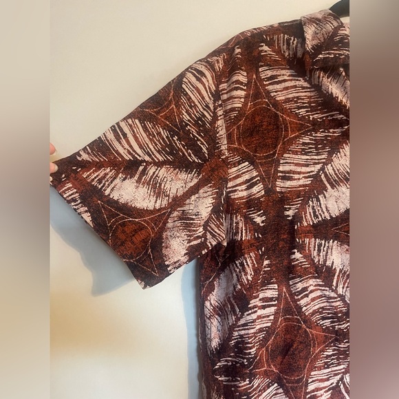Caribbean Silk Men’s Hawaiian Button Down Shirt sz L - Picture 6 of 8